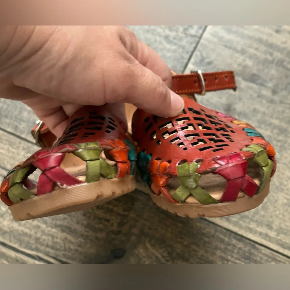 Girl’s huaraches‎ Mexican shoes